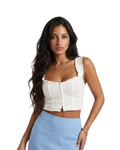 Elena Ruched Corset Top
