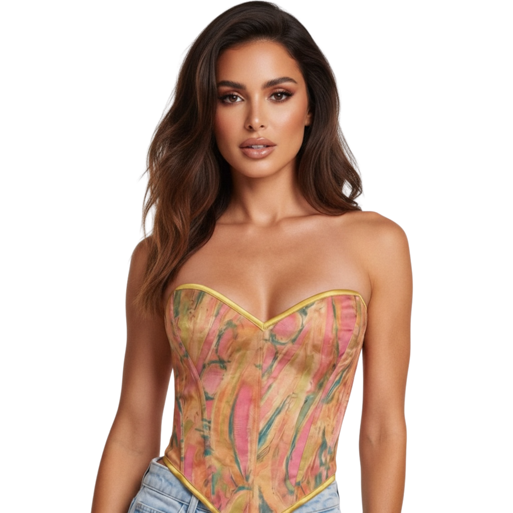 Sienna Watercolor Corset