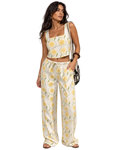 Positano Floral Top & Trousers Set