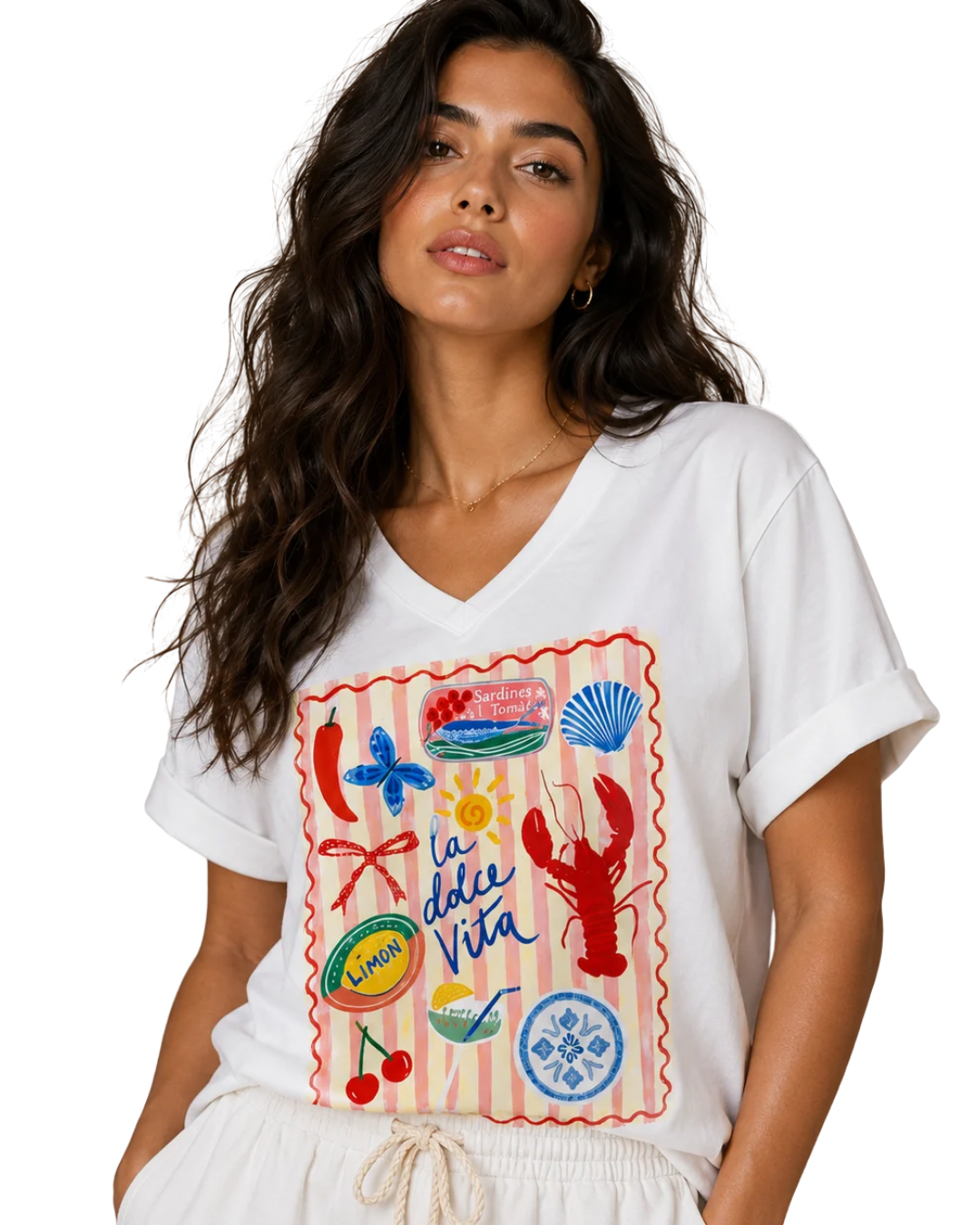 Amalfi La Dolce Vita Graphic Tee