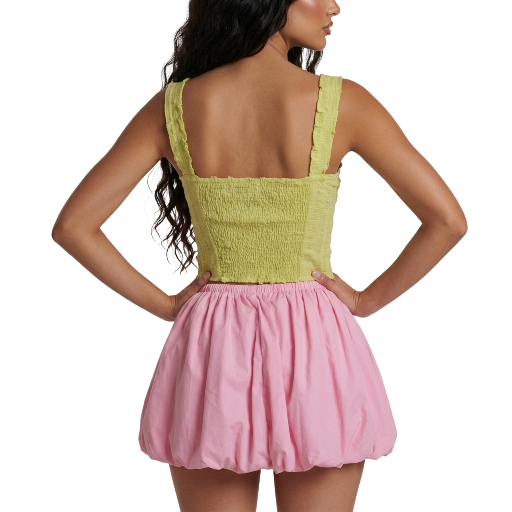 Posie Textured Corset Top