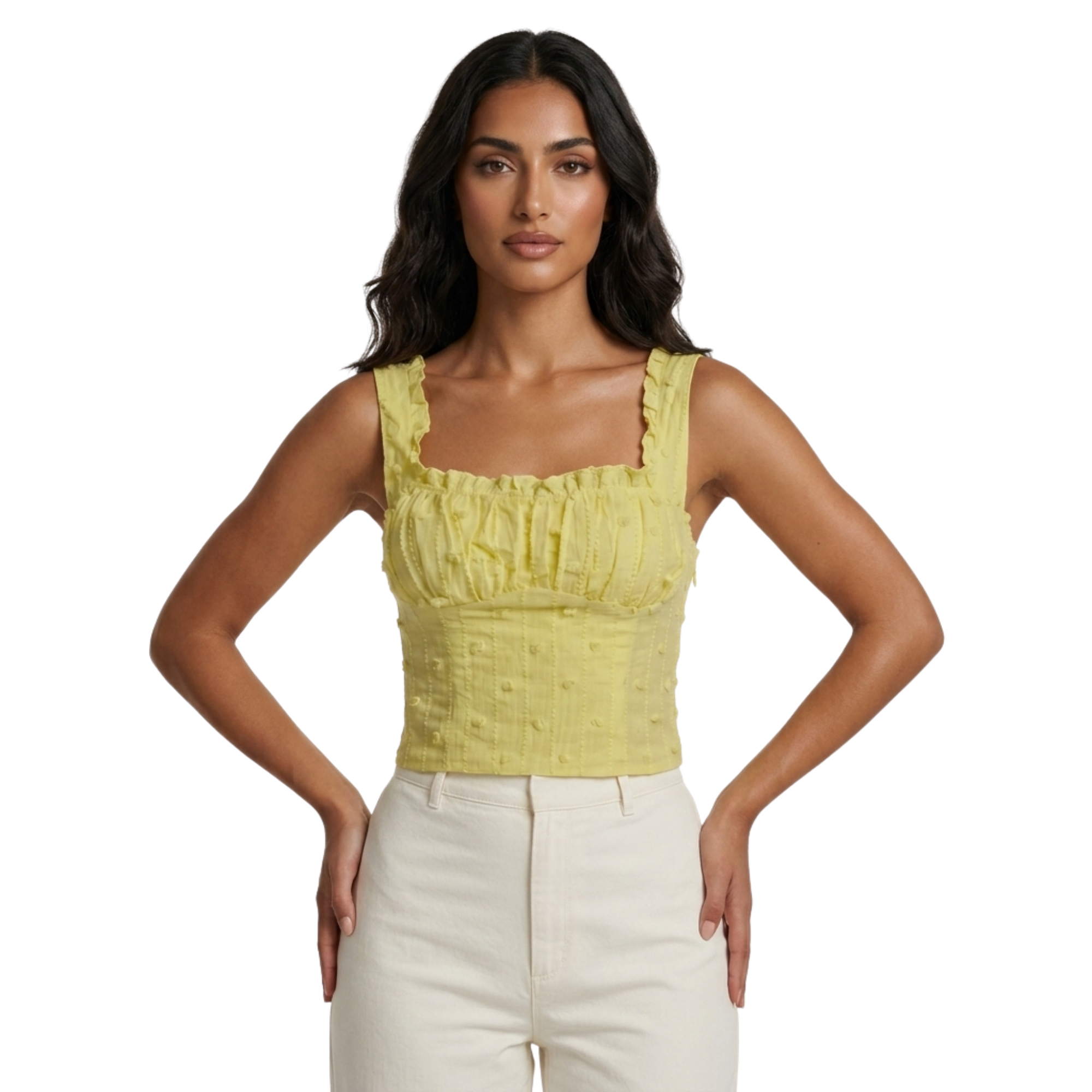 Posie Textured Corset Top