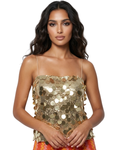 Aurelia Paillette Sequin Top